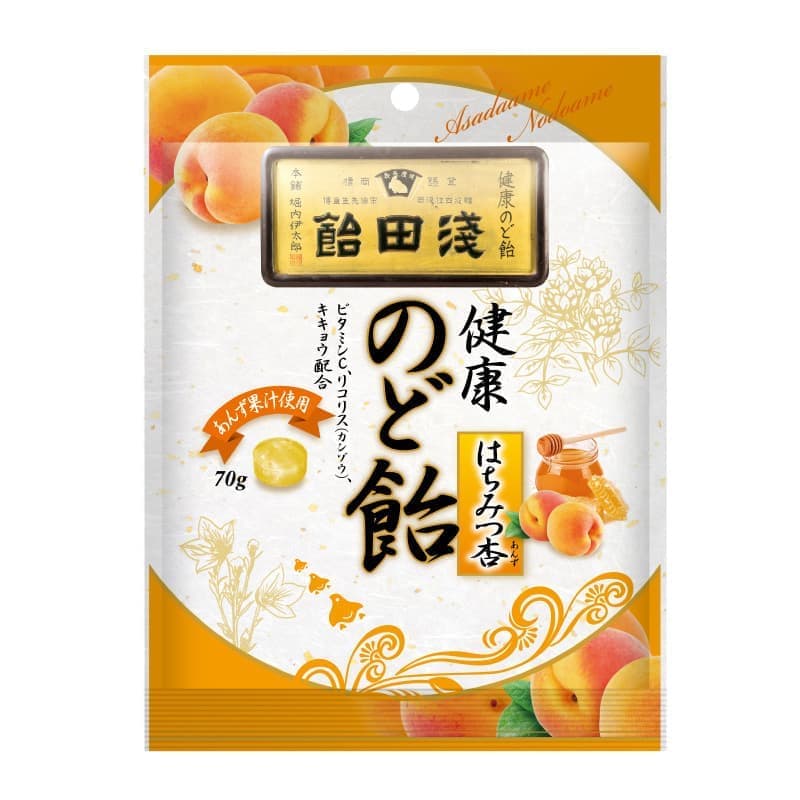 のど飴はちみつ杏